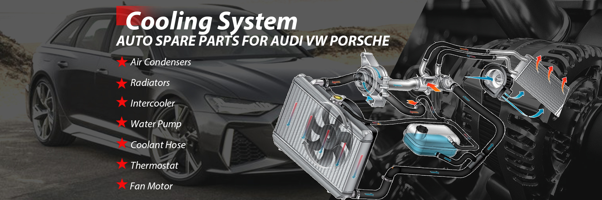 کیفیت قطعات خنک کننده خودکار کارخانه